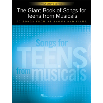 The Giant Book of Songs for Teens from Musicals - Young Men's Edition-Vocal-Hal Leonard-Engadine Music