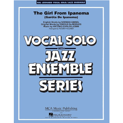 The Girl From Ipanema, Getz & Gilberto Arr. Roger Holmes Stage Band Chart Grade 3-4-Stage Band chart-Hal Leonard-Engadine Music
