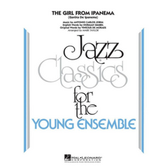 The Girl From Ipanema, Mark Taylor Stage Band Chart Grade 3-Stage Band chart-Hal Leonard-Engadine Music