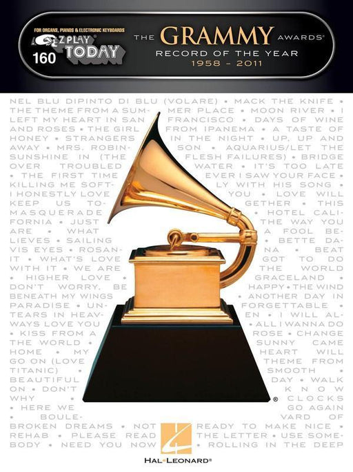 The Grammy Awards Record of the Year 1958-2011-Piano & Keyboard-Hal Leonard-Engadine Music
