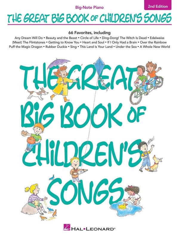 The Great Big Book of Children's Songs - 2nd Edition-Piano & Keyboard-Hal Leonard-Engadine Music