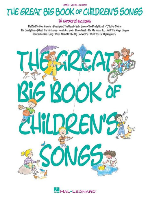 The Great Big Book of Children's Songs, Piano Vocal & Guitar