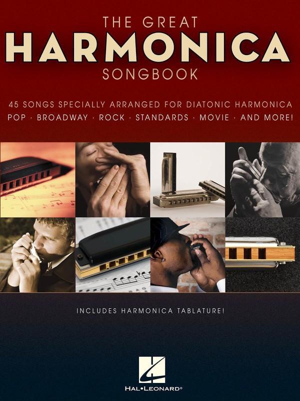 The Great Harmonica Songbook-Guitar & Folk-Hal Leonard-Engadine Music
