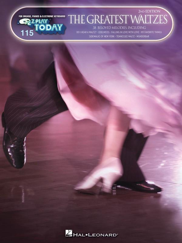 The Greatest Waltzes-Piano & Keyboard-Hal Leonard-Engadine Music
