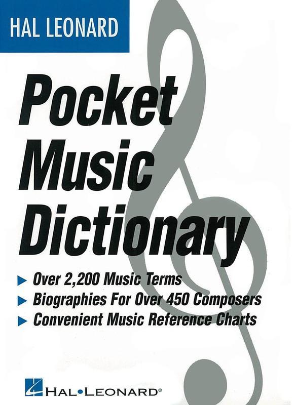 The Hal Leonard Pocket Music Dictionary-Reference-Hal Leonard-Engadine Music