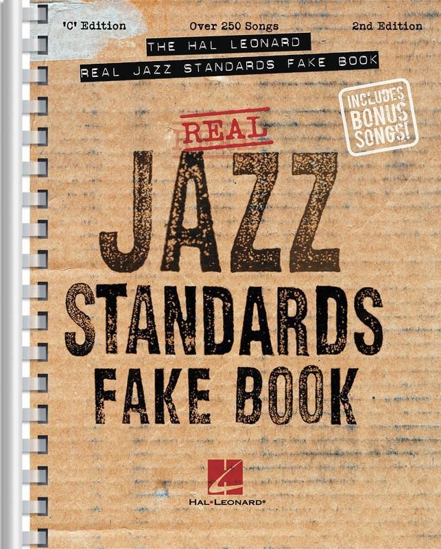 The Hal Leonard Real Jazz Standards Fake Book - 2nd Edition C Edition-Jazz-Hal Leonard-Engadine Music