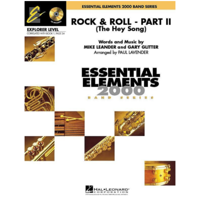 The Hey Song (Rock & Roll - Part II) Arr. Paul Lavender Concert Band Chart Grade 0.5-Concert Band Chart-Hal Leonard-Engadine Music