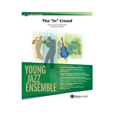 The "In" Crowd, Page Arr. Peter Blair Stage Band Chart Grade 2-Stage Band chart-Alfred-Engadine Music