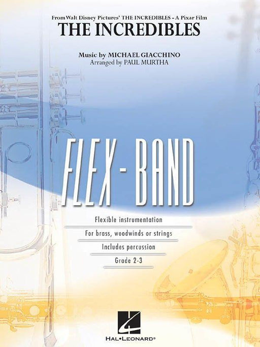 The Incredibles, Arr. Paul Murtha Flexband Arrangement Grade 2-3-Flexband Arrangement-Hal Leonard-Engadine Music