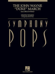 The John Wayne Duke March, Dimitri Tiomkin Arr. Russ & Palmer Full Orchestra-Full Orchestra-Hal Leonard-Engadine Music