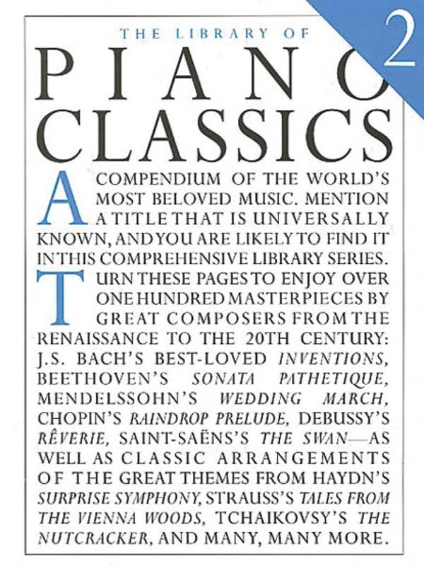 The Library of Piano Classics 2-Piano & Keyboard-Alfred-Engadine Music