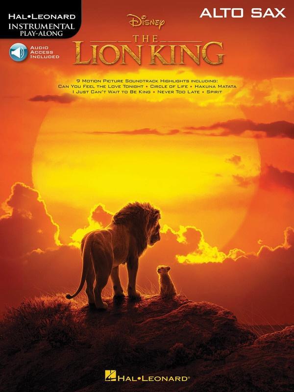 The Lion King for Alto Sax-Woodwind-Hal Leonard-Engadine Music