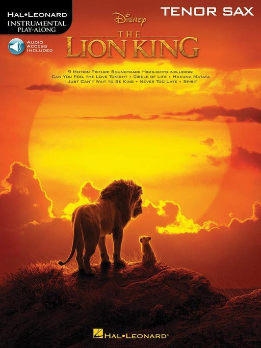 The Lion King for Tenor Sax-Woodwind-Hal Leonard-Engadine Music