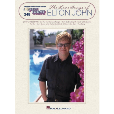 The Love Songs of Elton John E-Z Play Today Vol 240-Piano & Keyboard-Hal Leonard-Engadine Music