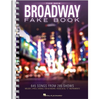 The New Broadway Fake Book-Songbooks-Hal Leonard-Engadine Music
