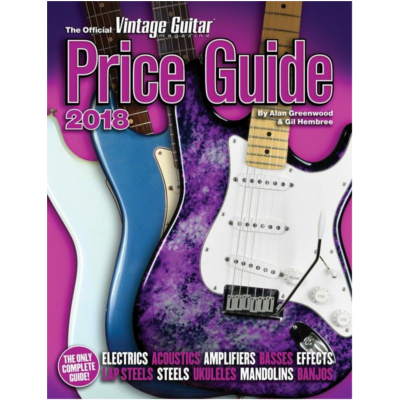 The Official Vintage Guitar Magazine Price Guide 2018-Reference-Hal Leonard-Engadine Music