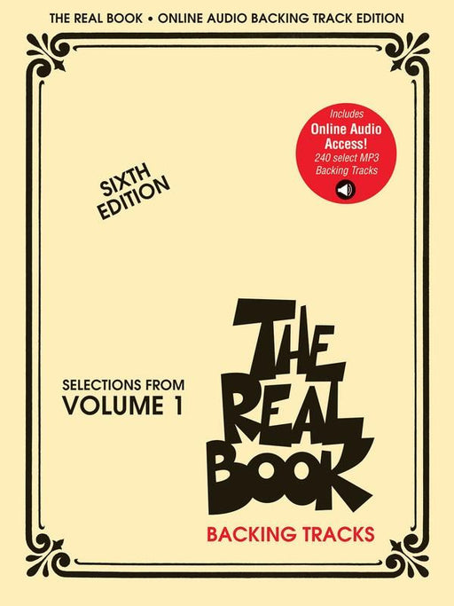 The Real Book Selections from Volume 1, Online Audio Backing Tracks-Jazz Repertoire-Hal Leonard-Engadine Music
