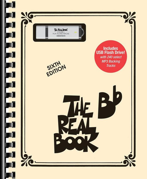 The Real Book - Volume 1 - Bb Edition, Book/USB Flash Drive Pack-Jazz Repertoire-Hal Leonard-Engadine Music