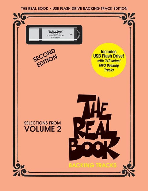 The Real Book - Volume 2, USB Flash Drive Backing Track Edition-Jazz Repertoire-Hal Leonard-Engadine Music