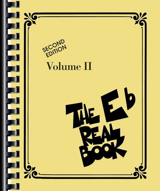 The Real Book - Volume II, Eb Edition-Jazz Repertoire-Hal Leonard-Engadine Music