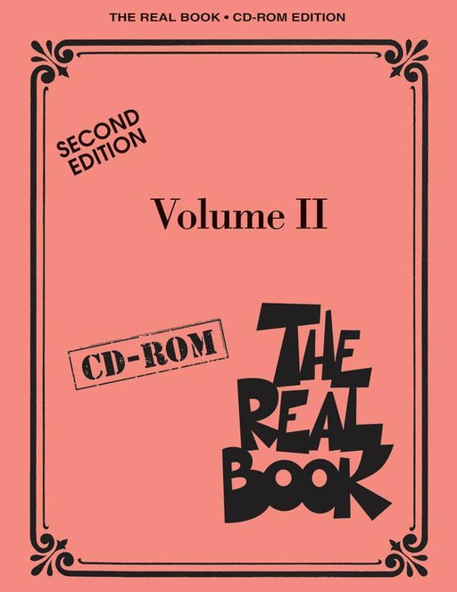 The Real Book - Volume II - Second Edition CD-ROM, C Edition-Jazz Repertoire-Hal Leonard-Engadine Music