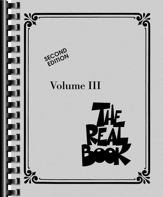 The Real Book - Volume III, C Edition-Jazz Repertoire-Hal Leonard-Engadine Music