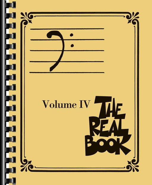The Real Book - Volume IV, Bass Clef Edition-Jazz Repertoire-Hal Leonard-Engadine Music