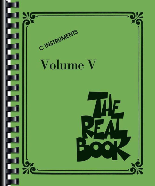 The Real Book - Volume V, C Edition-Jazz-Hal Leonard-Engadine Music