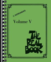 The Real Book - Volume V, C Edition-Jazz-Hal Leonard-Engadine Music