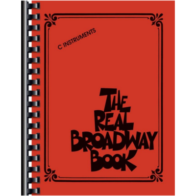 The Real Broadway Book - C Instruments-Vocal-Hal Leonard-Engadine Music