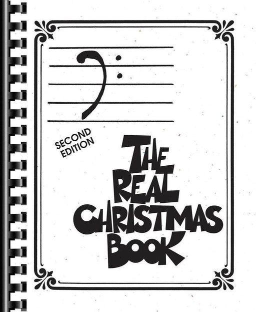 The Real Christmas Book, Bass Clef Edition-Jazz Repertoire-Hal Leonard-Engadine Music