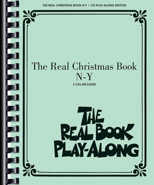 The Real Christmas Book Play-Along, Vol. N-Y, 3-CD Set-Jazz Repertoire-Hal Leonard-Engadine Music