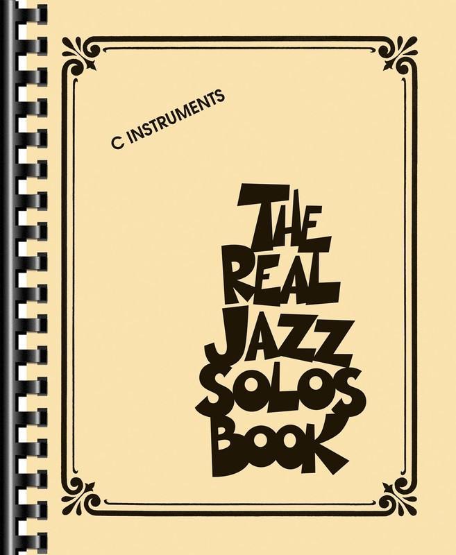 The Real Jazz Solos Book - C Instruments-Jazz-Hal Leonard-Engadine Music