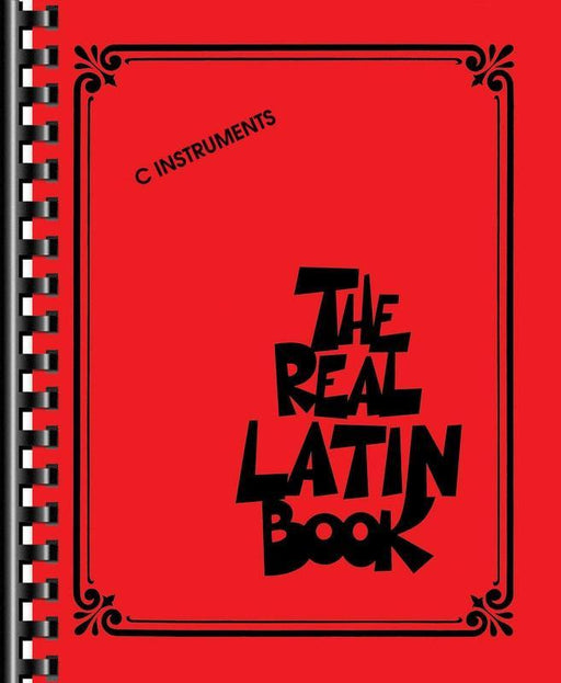 The Real Latin Book, C Instruments-Jazz Repertoire-Hal Leonard-Engadine Music