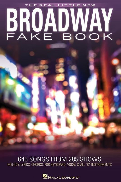 The Real Little New Broadway Fake Book-Songbooks-Hal Leonard-Engadine Music