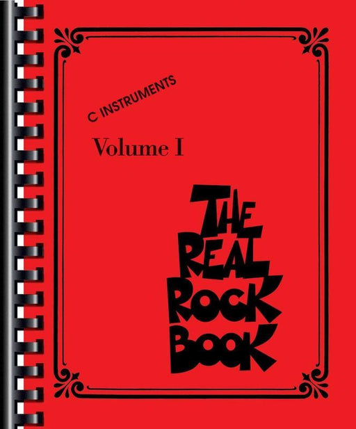 The Real Rock Book, C Instruments-Jazz Repertoire-Hal Leonard-Engadine Music