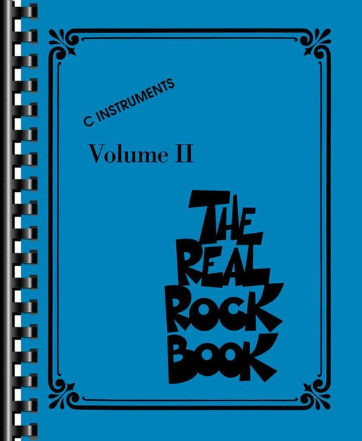 The Real Rock Book - Volume II-Jazz Repertoire-Hal Leonard-Engadine Music