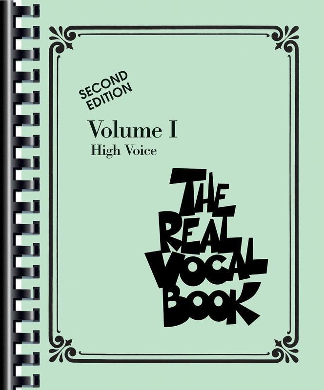 The Real Vocal Book - Volume I, High Voice-Jazz-Hal Leonard-Engadine Music