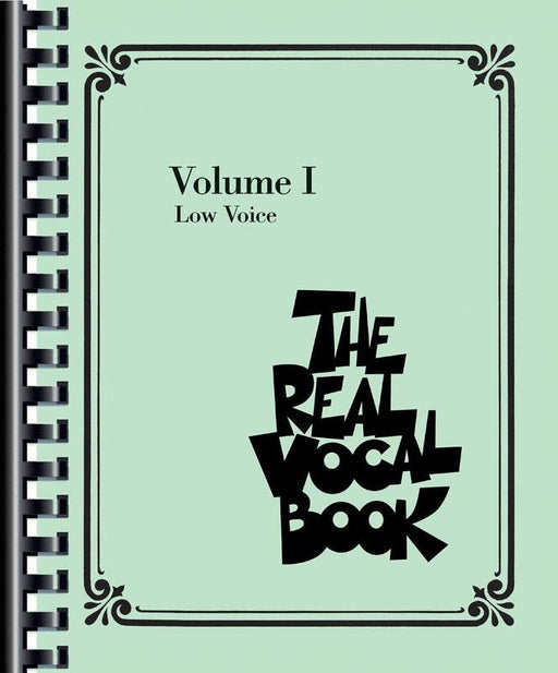 The Real Vocal Book - Volume I, Low Voice-Jazz Repertoire-Hal Leonard-Engadine Music