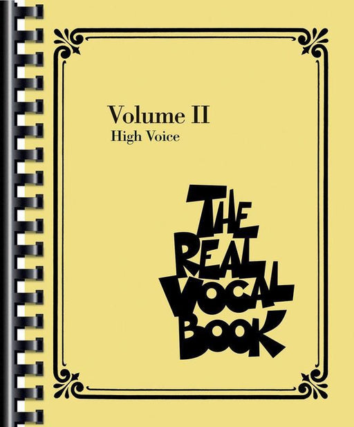 The Real Vocal Book - Volume II, High Voice-Vocal-Hal Leonard-Engadine Music