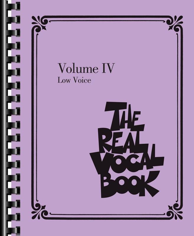 The Real Vocal Book - Volume IV, Low Voice-Jazz-Hal Leonard-Engadine Music