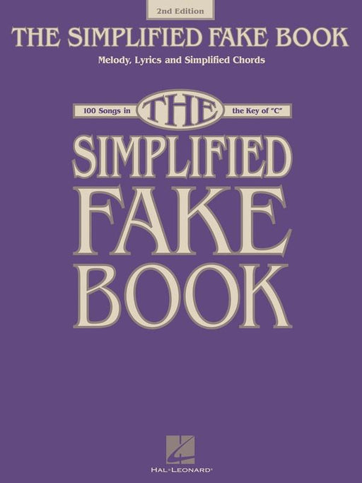 The Simplified Fake Book - 2nd Edition Key of C-Piano & Keyboard-Hal Leonard-Engadine Music