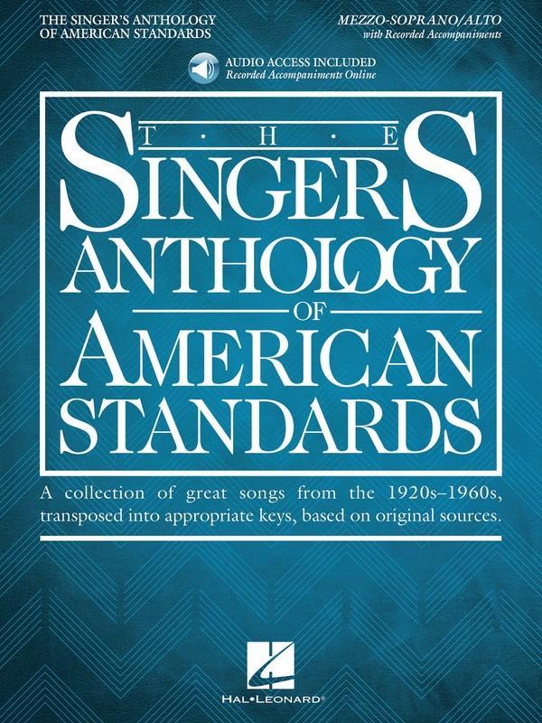 The Singer's Anthology of American Standards, Mezzo-Soprano-Vocal-Hal Leonard-Engadine Music