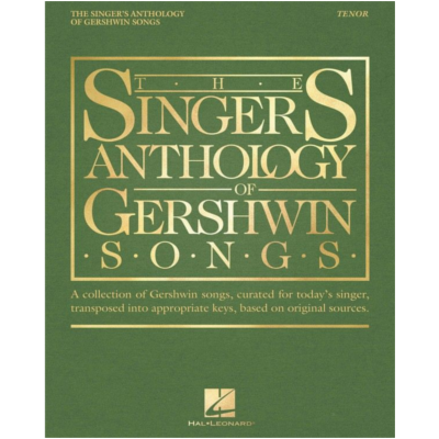 The Singer's Anthology of Gershwin Songs - Tenor-Vocal-Hal Leonard-Engadine Music