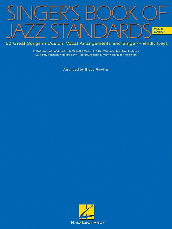 The Singer's Book of Jazz Standards, Men's Edition-Vocal-Hal Leonard-Engadine Music