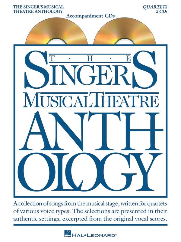 The Singer's Musical Theatre Anthology - Quartets, Accompaniment CDs