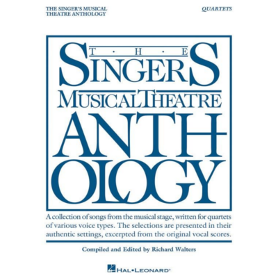 The Singer's Musical Theatre Anthology - Quartets-Vocal-Hal Leonard-Engadine Music
