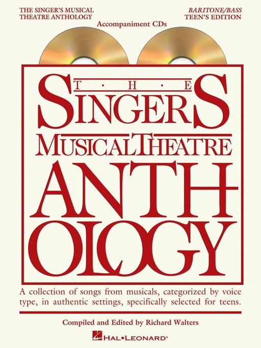 The Singer's Musical Theatre Anthology - Teen's Edition, Baritone/Bass Accompaniment CDs Only