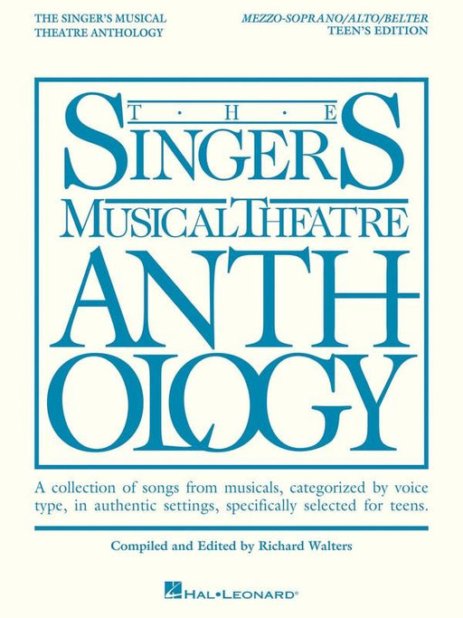 The Singer's Musical Theatre Anthology - Teen's Edition, Mezzo-Soprano Book & Online Audio-Vocal-Hal Leonard-Engadine Music