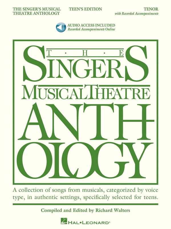 The Singer's Musical Theatre Anthology - Teen's Edition, Tenor Bk/CD-Vocal-Hal Leonard-Engadine Music